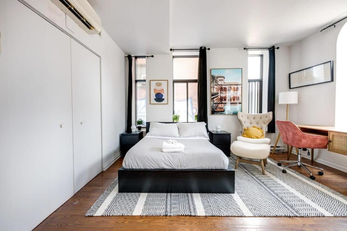 M11 Bright Studio In The Heart Of Mtl Монреаль Экстерьер фото
