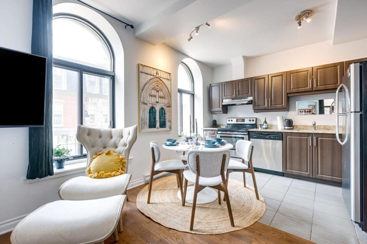 M11 Bright Studio In The Heart Of Mtl Монреаль Экстерьер фото